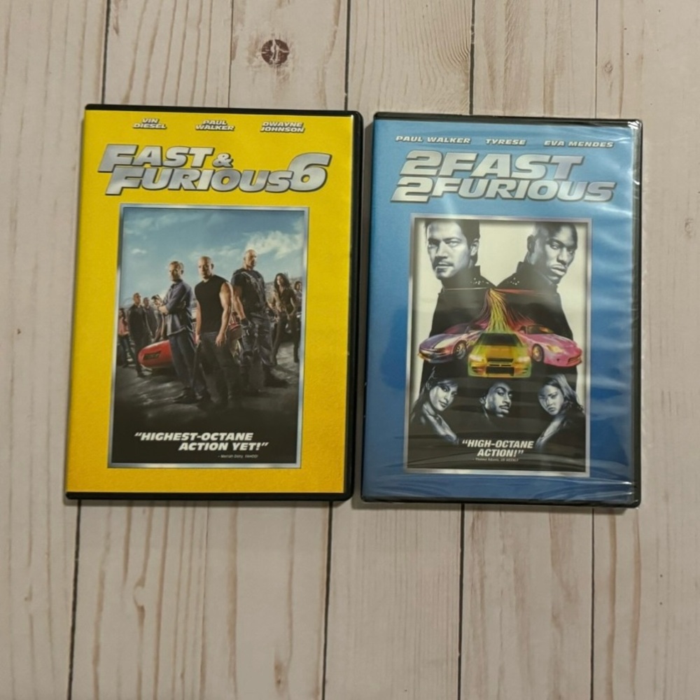 Fast & Furious DVDs